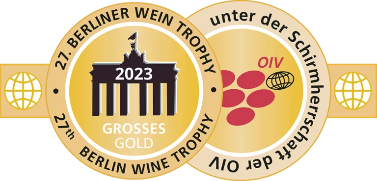 Image Medal: Berliner Wine Trophy 2023 (international wine challenge) - World's Largest OIV International Wine Challenge, this medal could help sell more wines